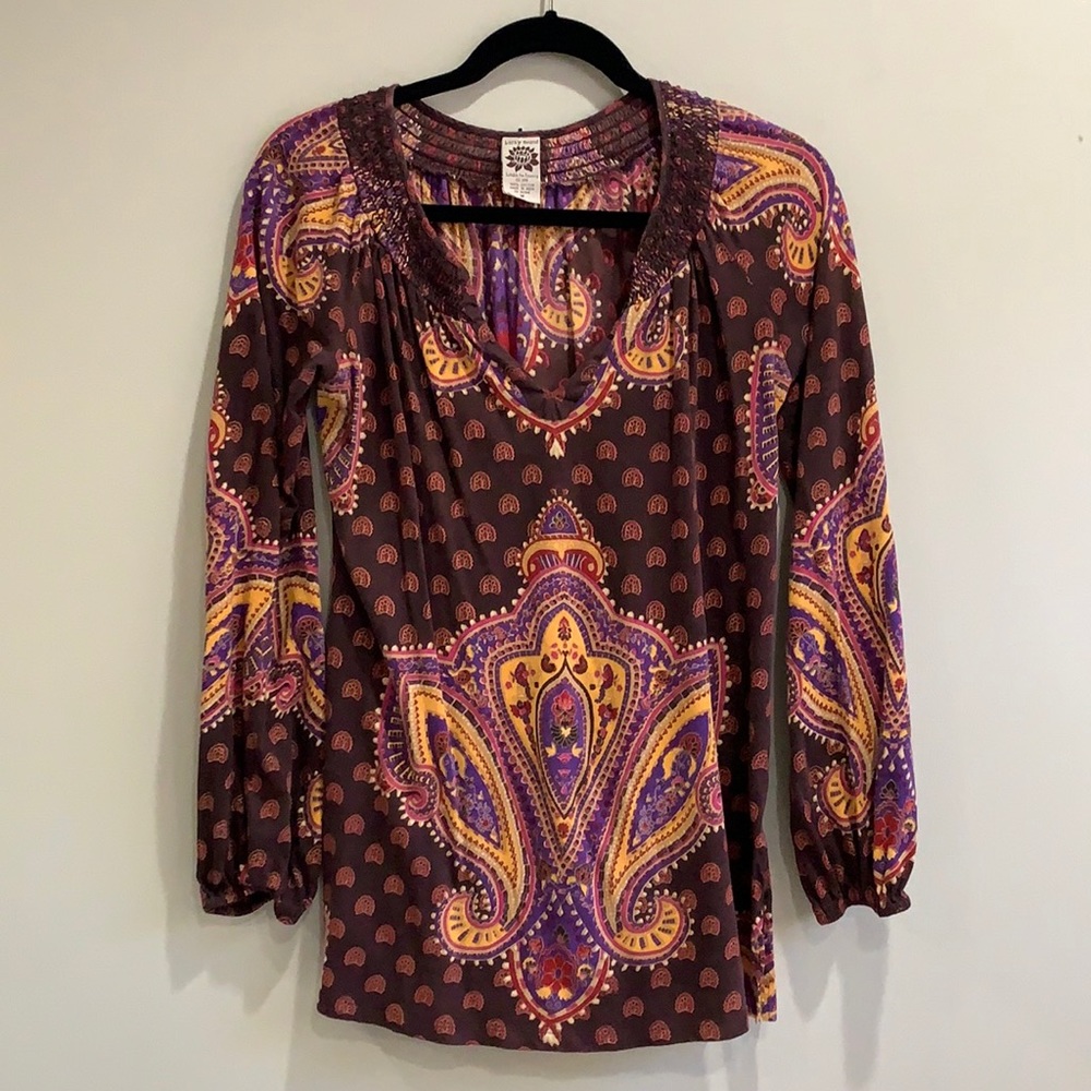Lucky Brand bohemian tunic